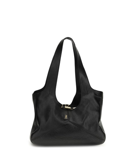 Chloé Black Calf Leather Bos Taurus Shoulder Bag
