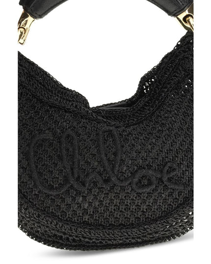 Chloé Black Viscose Shoulder Bag