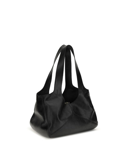 Chloé Black Calf Leather Bos Taurus Shoulder Bag