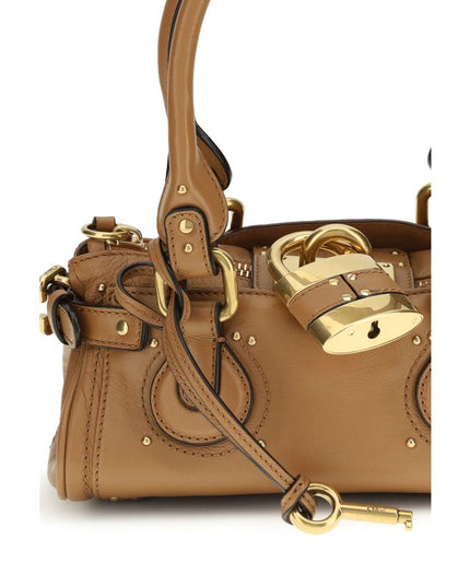 Chloé Beige Calf Leather Bos Taurus Shoulder Bag