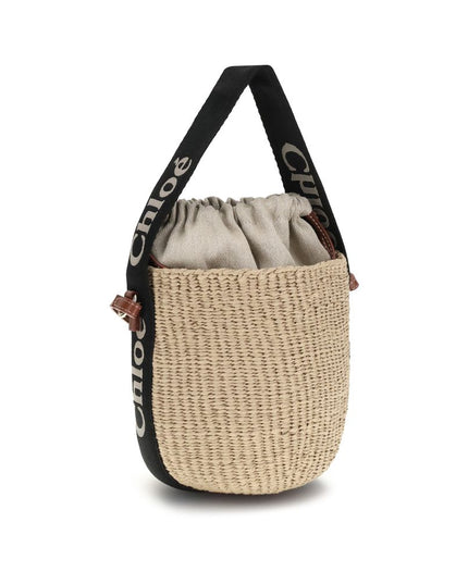 Chloé Beige Paper Backet Bag