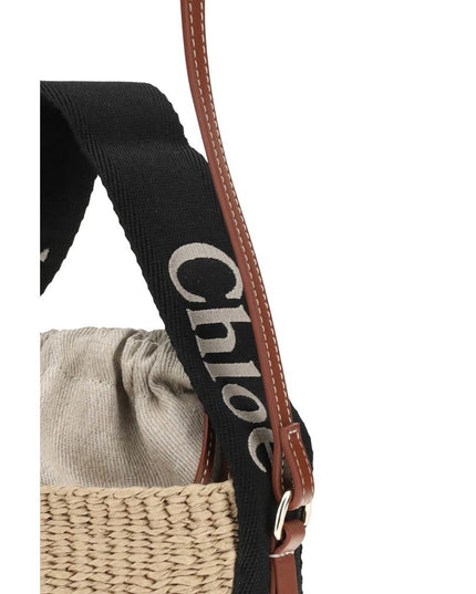 Chloé Beige Paper Backet Bag