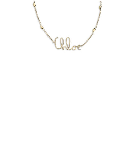 Chloé Gold Brass Necklace