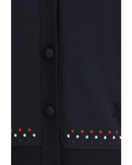 Thom Browne Black Cotton Cardigan