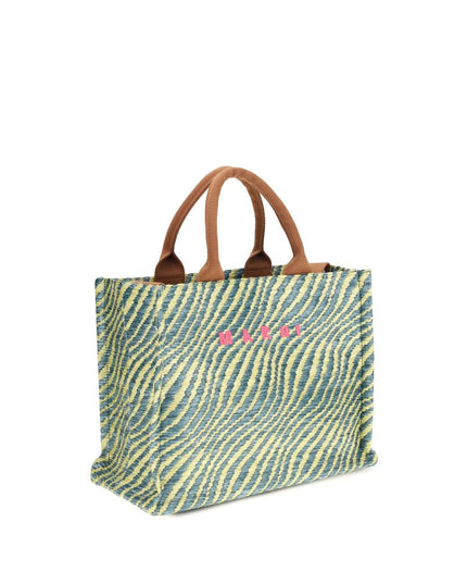 Marni Multicolor Fabric Shoulder Bag