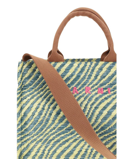 Marni Multicolor Fabric Shoulder Bag