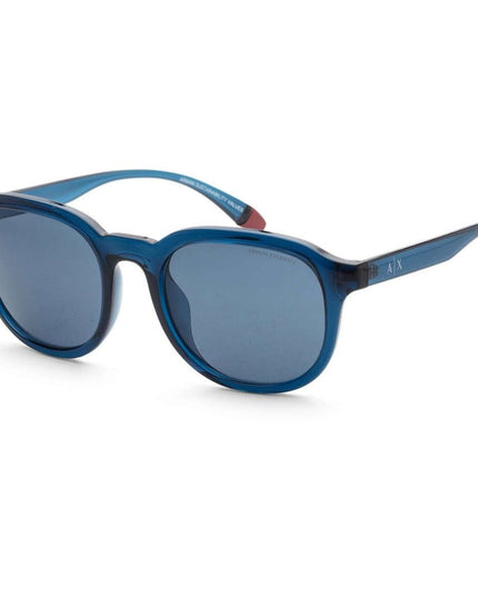 Armani Exchange Blue Resin Sunglasses