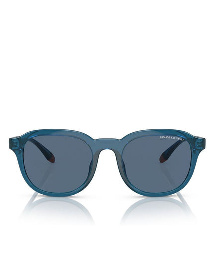Armani Exchange Blue Resin Sunglasses