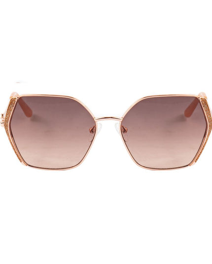 Guess Gold Metal Sunglasses