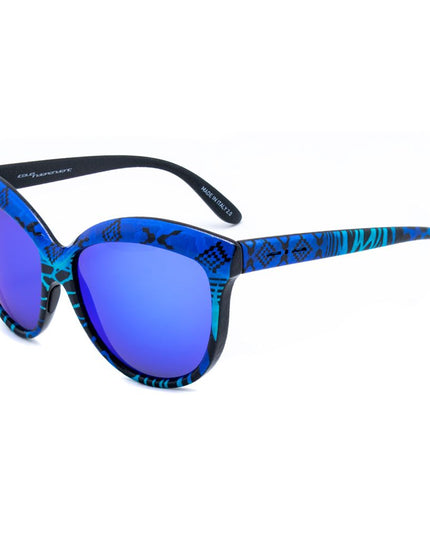 Italia Independent Blue Acetate Sunglasses