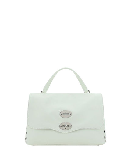Zanellato White Calf Leather Bos Taurus Shoulder Bag