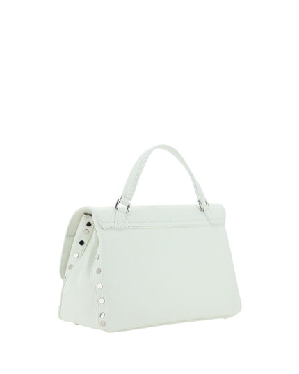 Zanellato White Calf Leather Bos Taurus Shoulder Bag