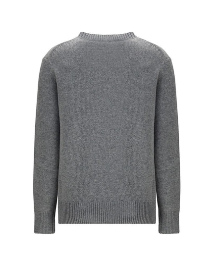 Burberry Gray Wool Sweatshirt