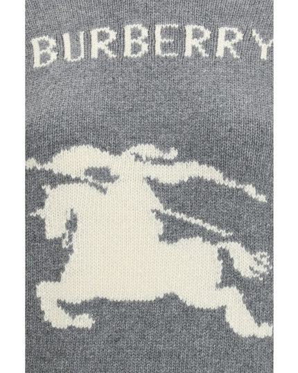 Burberry Gray Wool Sweatshirt