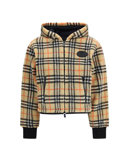 Burberry Multicolor Wool Full-Length Jacket
