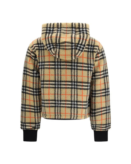 Burberry Multicolor Wool Full-Length Jacket