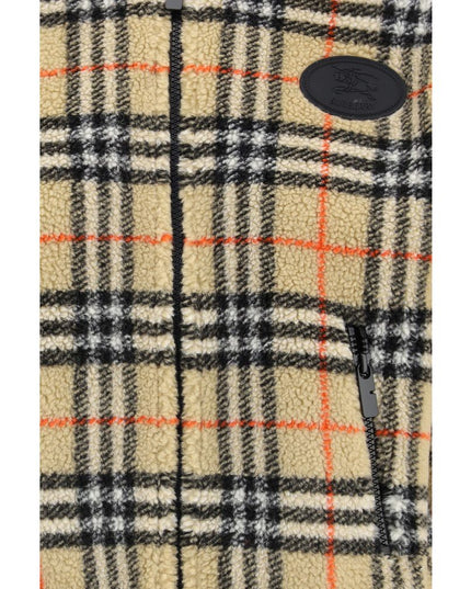 Burberry Multicolor Wool Full-Length Jacket