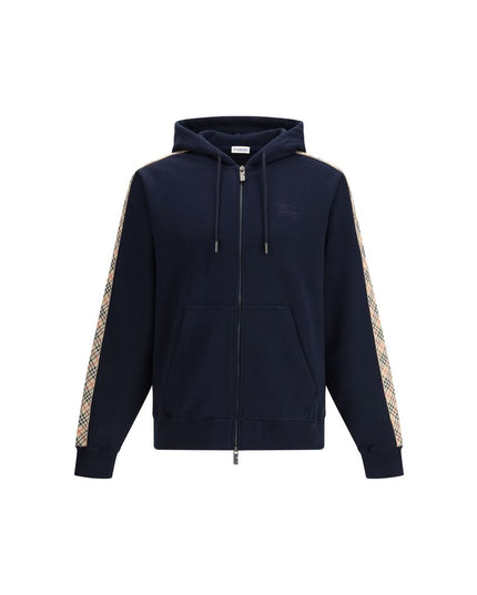 Burberry Blue Cotton Sweatshirt