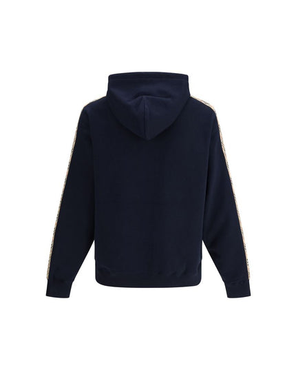 Burberry Blue Cotton Sweatshirt