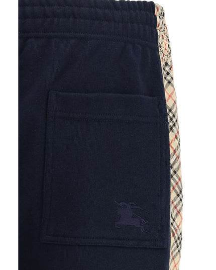 Burberry Blue Cotton Joggers (Workout Pants)