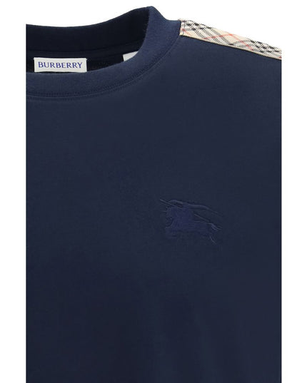 Burberry Blue Cotton Sportswear