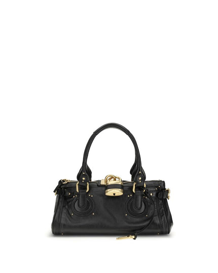 Chloé Black Calf Leather Bos Taurus Shoulder Bag