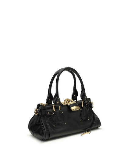 Chloé Black Calf Leather Bos Taurus Shoulder Bag
