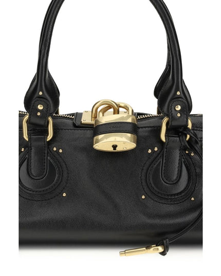 Chloé Black Calf Leather Bos Taurus Shoulder Bag