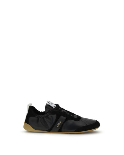 Chloé Black Goatskin Athletic Sneakers