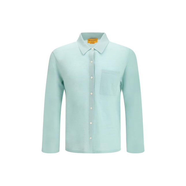 Guest in Residence Light Blue Cashmere Dress Shirt