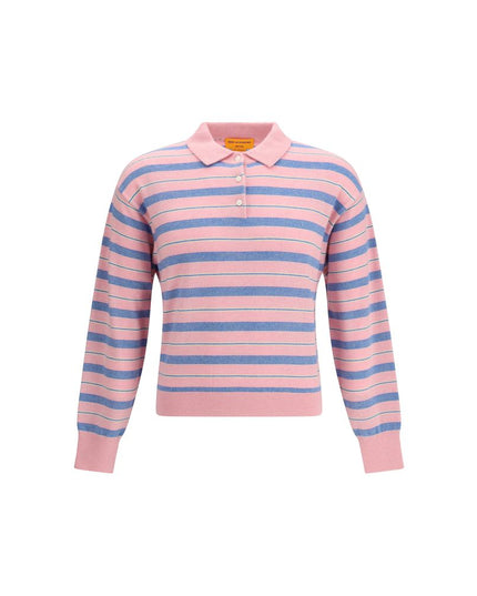 Guest in Residence Multicolor Cashmere Polo Shirt