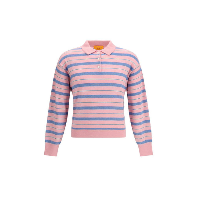Guest in Residence Multicolor Cashmere Polo Shirt