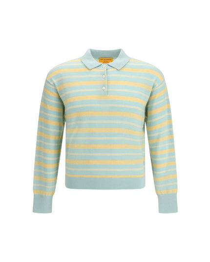 Guest in Residence Multicolor Cashmere Polo Shirt