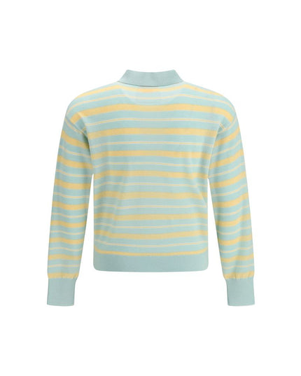 Guest in Residence Multicolor Cashmere Polo Shirt