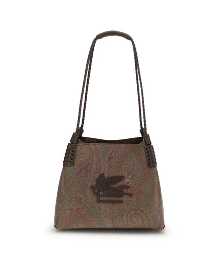 Etro Brown Pvc Shoulder Bag