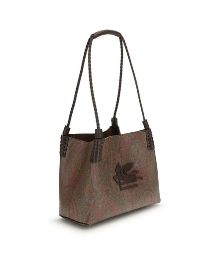 Etro Brown Pvc Shoulder Bag