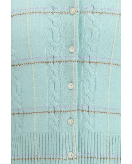 Guest in Residence Light Blue Cashmere Cardigan