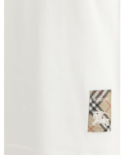 Burberry White Cotton Clothing
