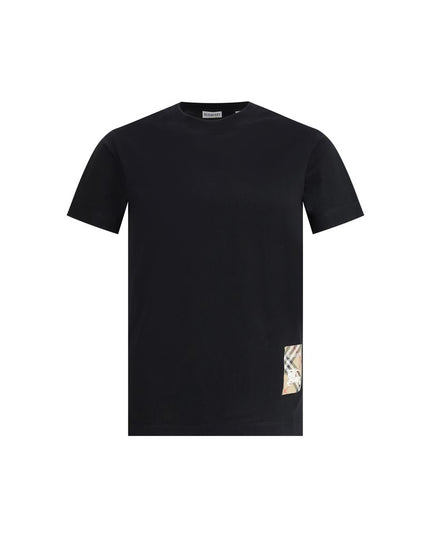 Burberry Black Cotton T-Shirt