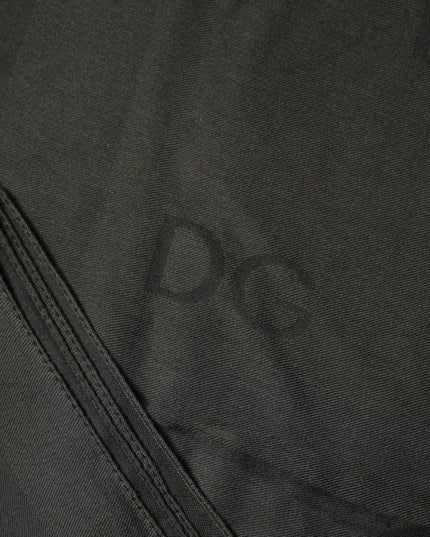 Dolce & Gabbana Black Modal Neck Wrap Men Shawl Men Scarf