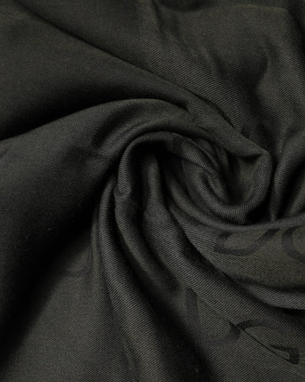 Dolce & Gabbana Black Modal Neck Wrap Men Shawl Men Scarf