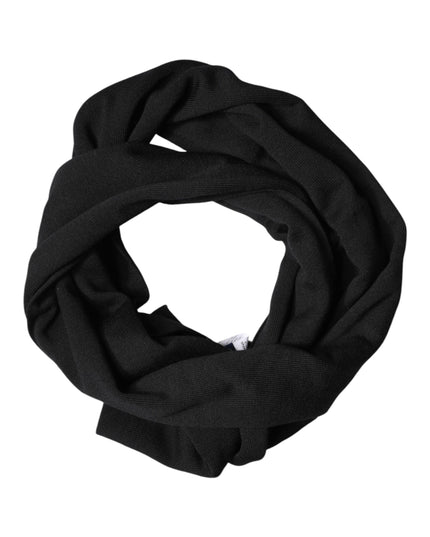 Dolce & Gabbana Blue Wool DG Loves London Neck Wrap Scarf