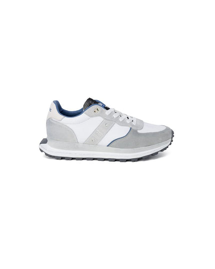 Blauer Gray Leather Athletic Sneakers
