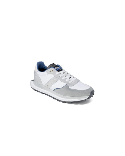 Blauer Gray Leather Athletic Sneakers