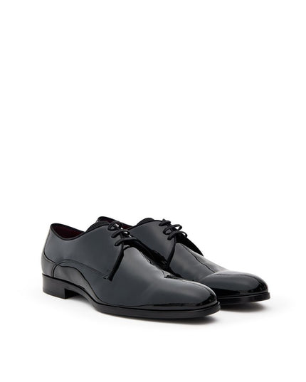 Dolce & Gabbana Black Leather Oxfords And Derbies