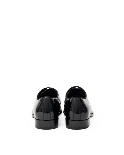 Dolce & Gabbana Black Leather Oxfords And Derbies