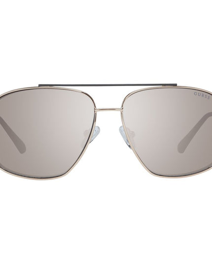 Guess Gold Metal Sunglasses