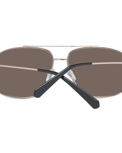 Guess Gold Metal Sunglasses