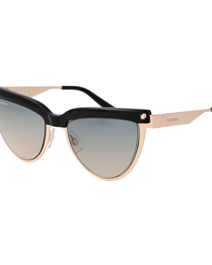 Dsquared² Black Metal Sunglasses