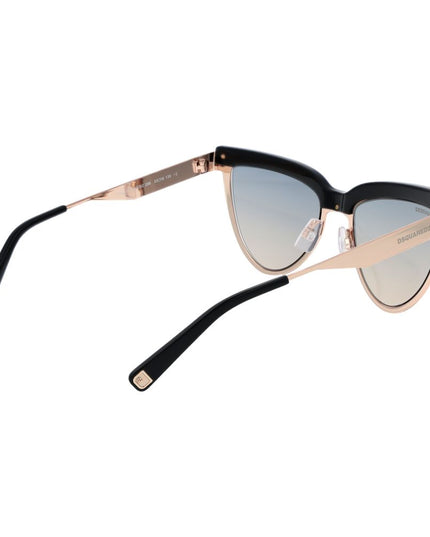 Dsquared² Black Metal Sunglasses